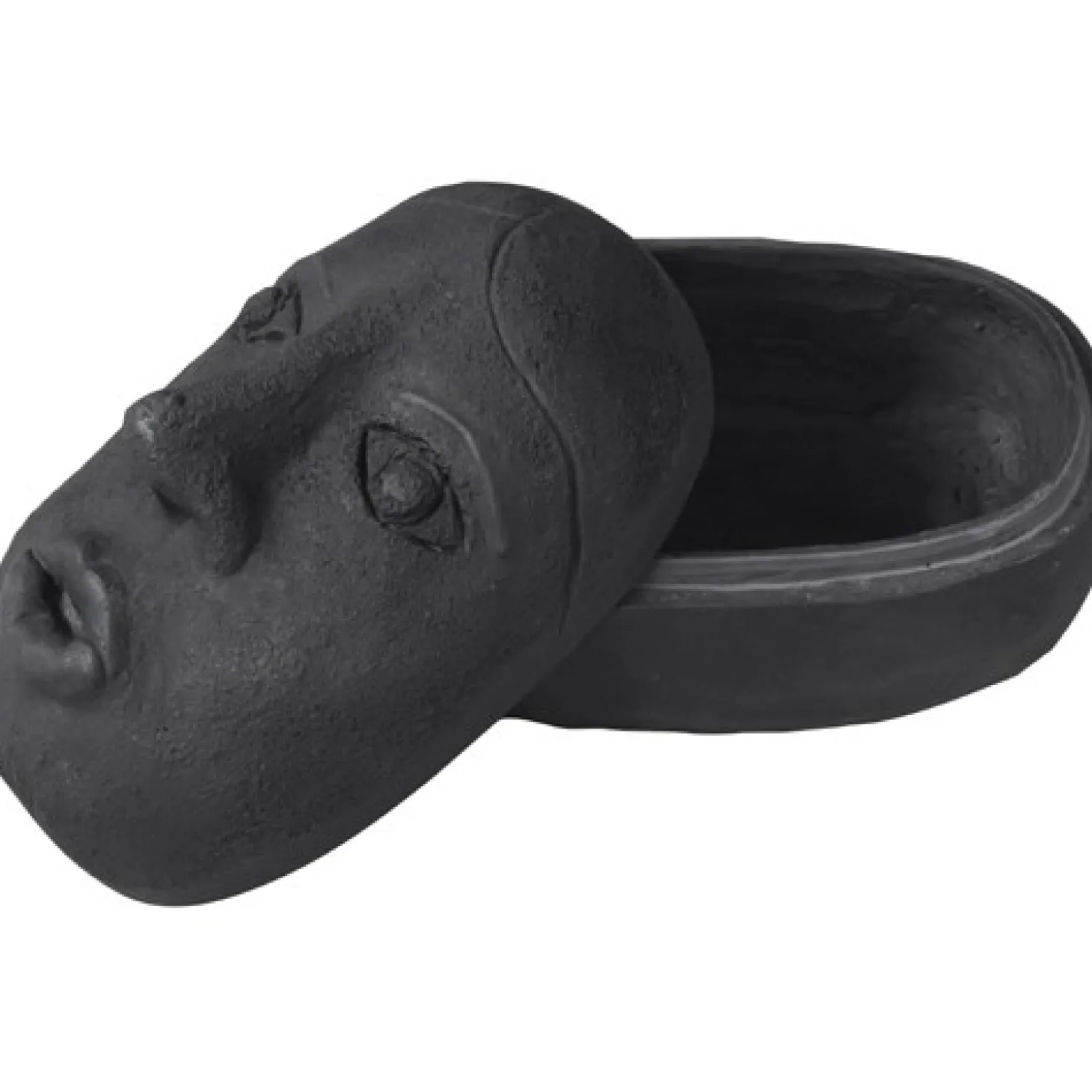 Mette Ditmer - ART PIECE Face krukke - Sort