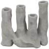 Mette Ditmer - ART PIECE four-lysestage - Light grey