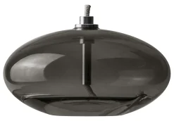Mette Ditmer - AURA-olielampe - Small - Smoke grey - Ø10,5 x H6 cm