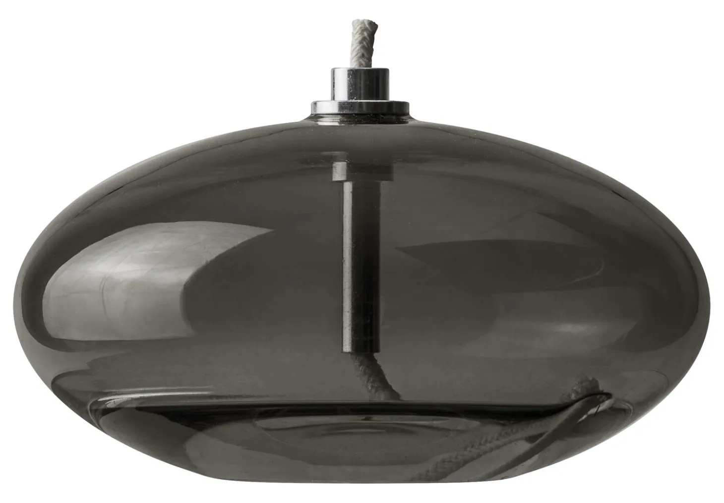 Mette Ditmer - AURA-olielampe - Small - Smoke grey - Ø10,5 x H6 cm