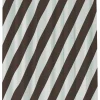 Mette Ditmer - DIAGONAL-badeforhæng - Chocolate