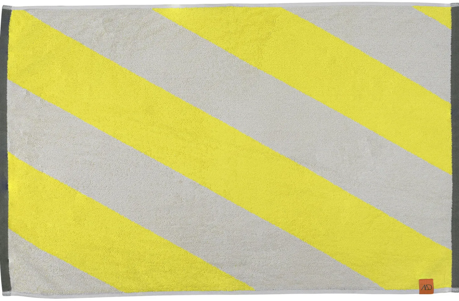Mette Ditmer - DIAGONAL bath mat - Yellow