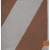 Mette Ditmer - DIAGONAL towel - Brick