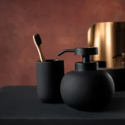 Mette Ditmer - LOTUS dispenser (lav) - Sort