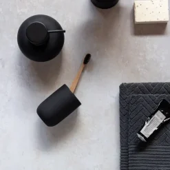 Mette Ditmer - LOTUS tandbørsteholder - Sort