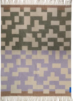 Mette Ditmer - MAZE-plaid - Lilac - W130 x L190 cm