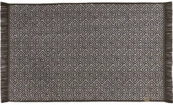 Mette Ditmer - MOROCCO-bademåtte - Chocolate/Off-white - W50 x L80 cm