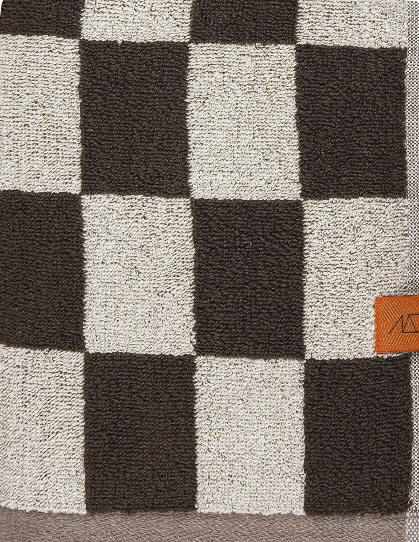 Mette Ditmer - RETRO-håndklæde - Chocolate - W50 x L 90 cm