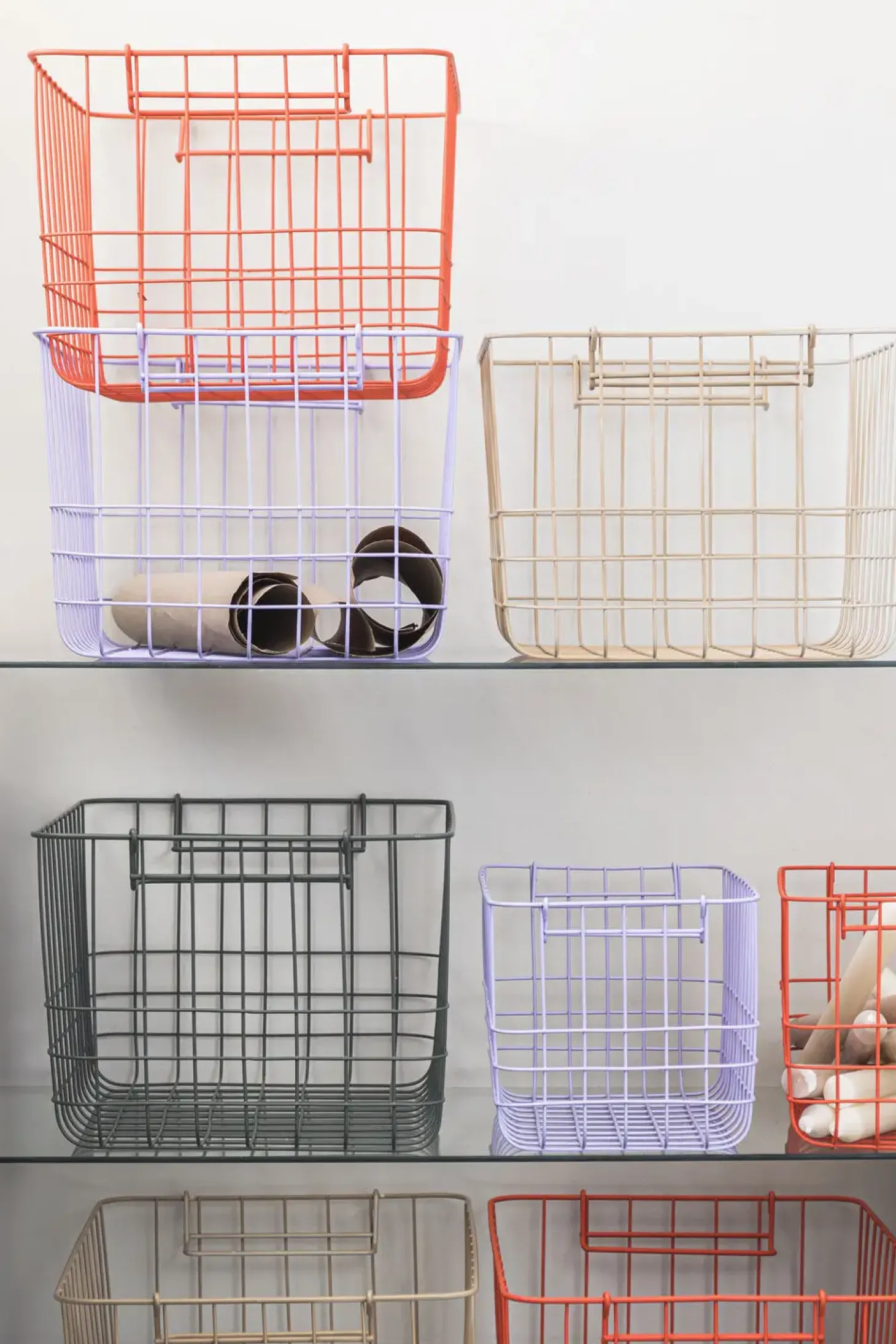 Mette Ditmer - STORE-IT trådkurv - Medium - Sand