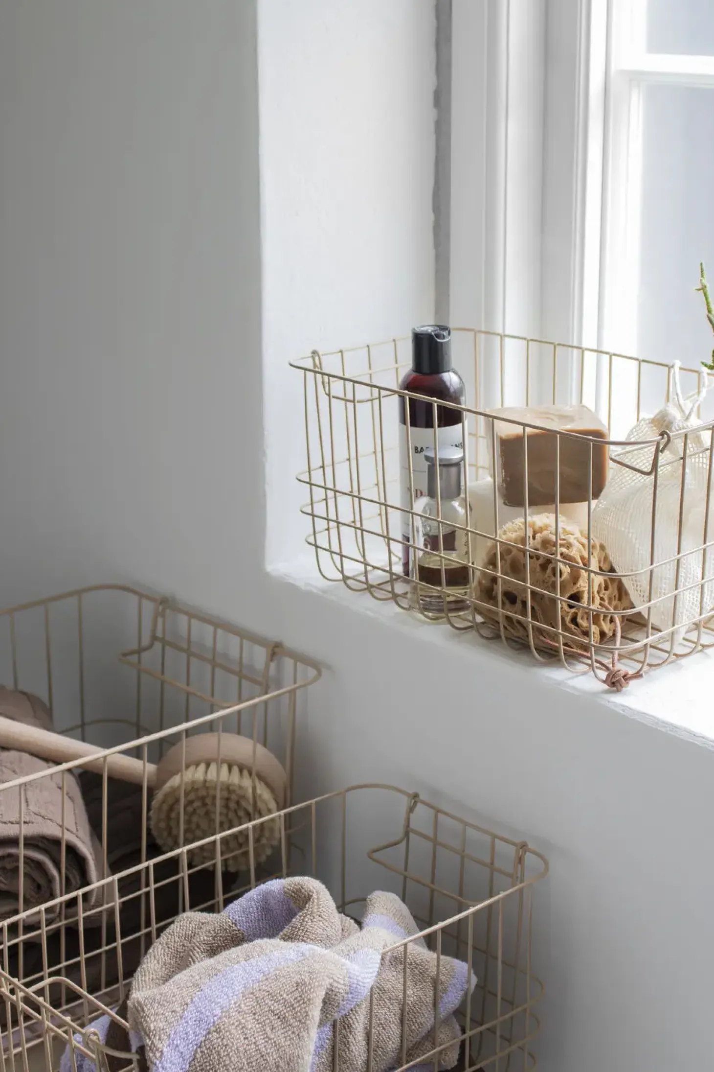 Mette Ditmer - STORE-IT trådkurv - Small - Sand