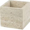 Mette Ditmer - TRAVERTINE cube - Linen