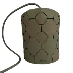 MiLLE W NORDISK DESIGN - Polar Lights - Pendel - Grå læder - Large