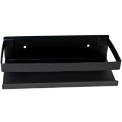 Moudhome - BATH Hylde Til Badeværelse – Sort - 23 cm