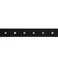 Moudhome - COLOR Knagerække i træ sort - 70 cm