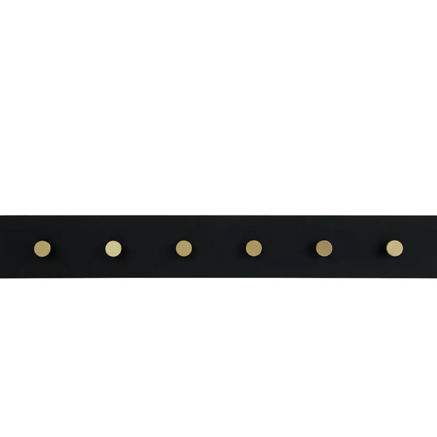 Moudhome - COLOR Knagerække i træ sort - 70 cm