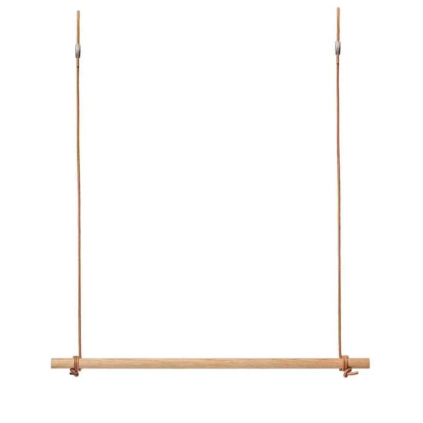 Moudhome - OAK Bøjlestang Med Læder - 80 cm