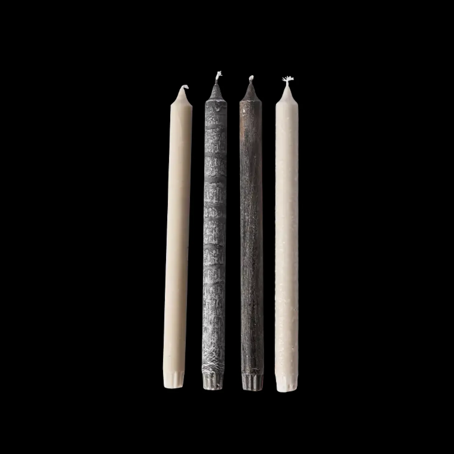 Muubs - Stearinlys Yoro - Nordic glow S - 4 styk