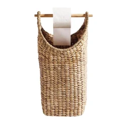Muubs - Toiletrullekurv i flet - H: 60 x Ø: 30 cm