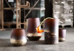 Muubs - Vase Lana 15 - Brown/Gold