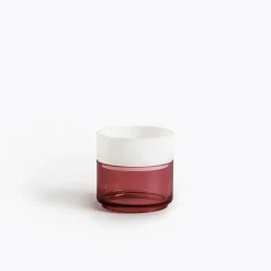 New Works - PI-NO-PI-NO Vase sæt - grå/fuchsia/opal