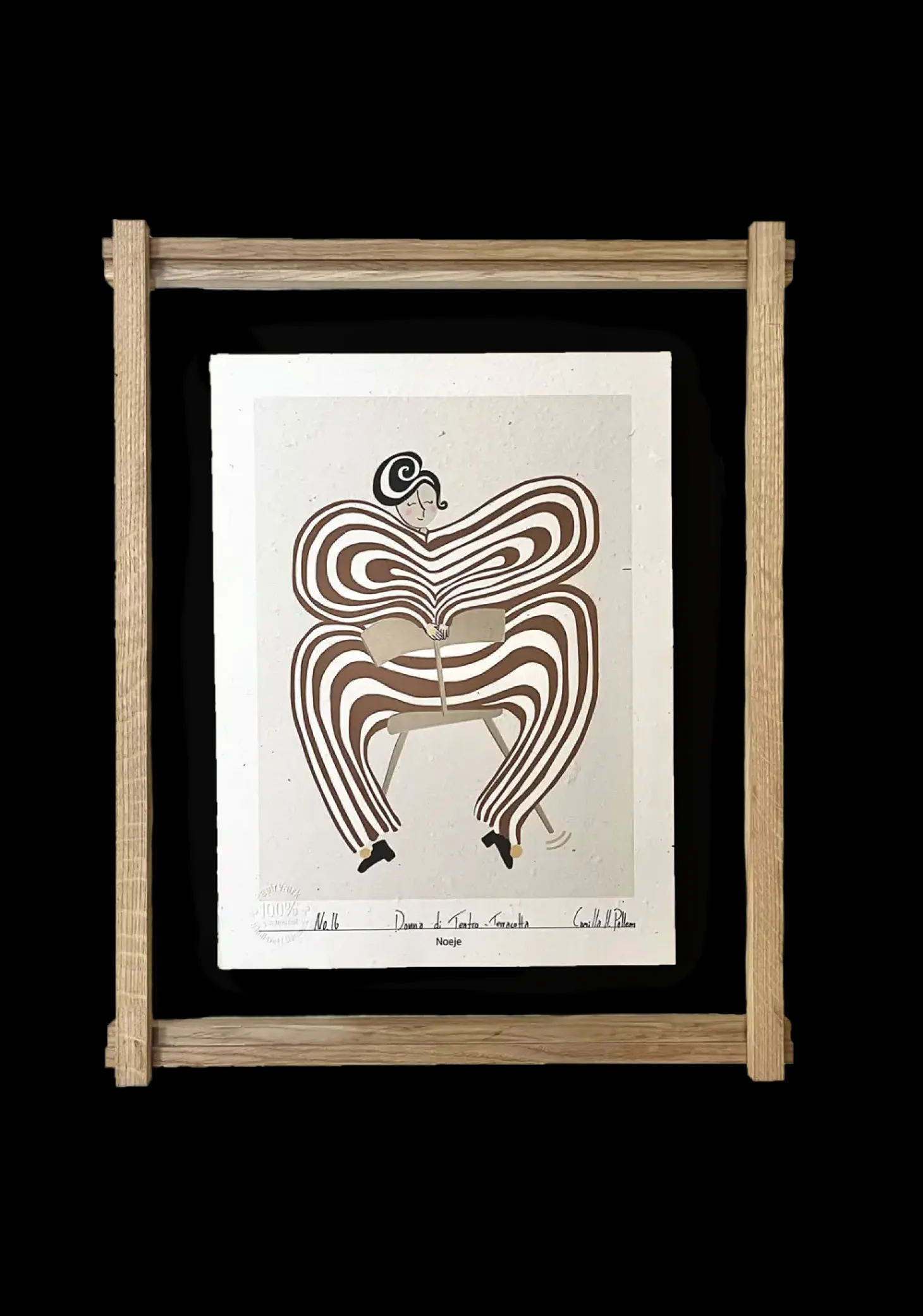 Noeje - Ramme - VERK, nr. 01 - 40x50 cm