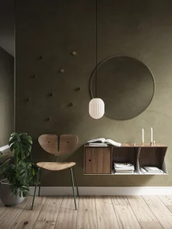 Nordic Tales - Pendel lampe - Bright Modeco+ - m. sort kabel - Ø20 cm H26 cm