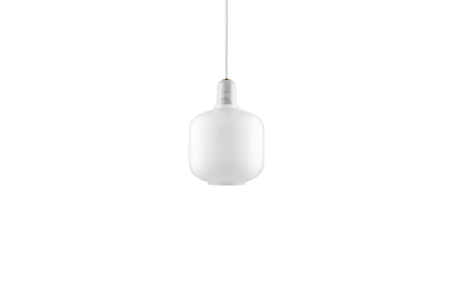 Normann Copenhagen - Amp Lampe - Hvid - Small EU