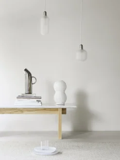 Normann Copenhagen - Amp Lamp Glass Small - Mat hvid