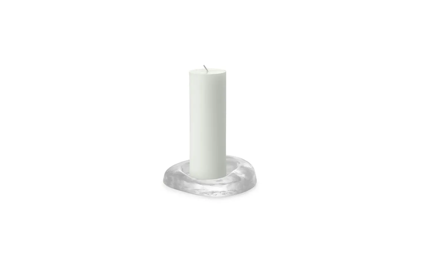 Normann Copenhagen - Bloklys - Lys Grøn - H20 x Ø7 cm