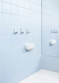 Normann Copenhagen - Curve Mini Knage - sæt med 2 styk - Mat sølvfarvet