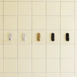 Normann Copenhagen - Curve Mini knage - 2 styk - sort