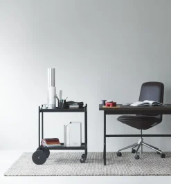Normann Copenhagen - Flick Rug tæppe 200x300 cm - Off White/Brown