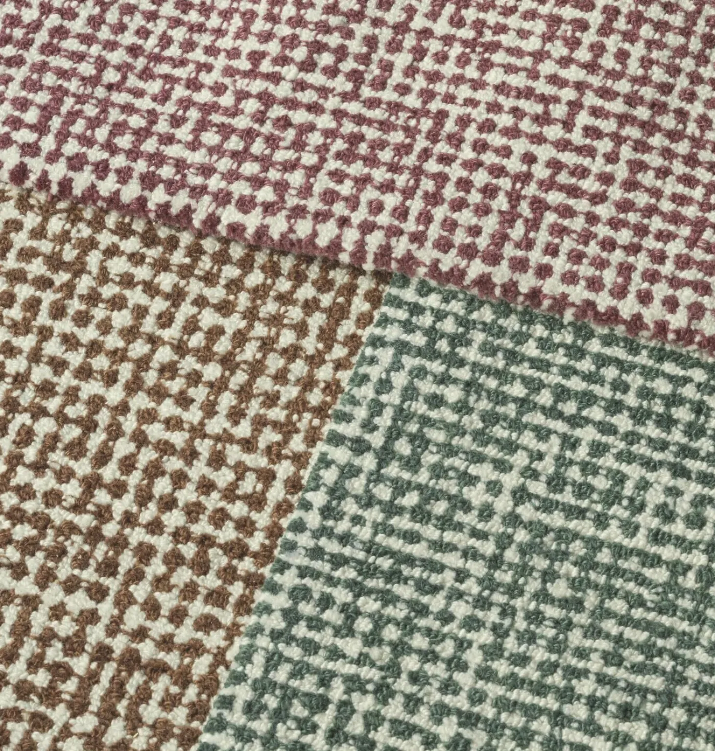 Normann Copenhagen - Flick Rug 170x240 cm - Off White/Burgundy