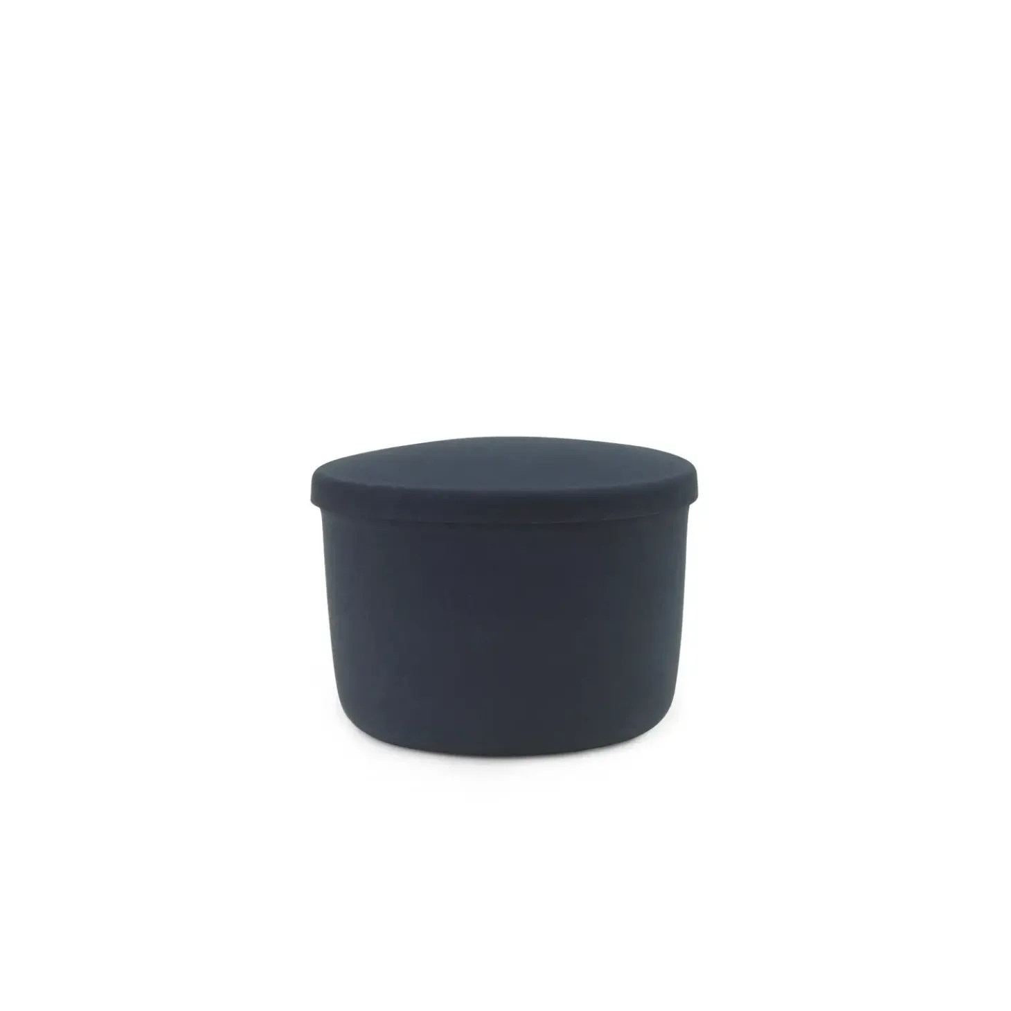 Normann Copenhagen - Hide Opbevarings Puf Small - Blå - Small