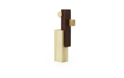 Normann Copenhagen - Join Sculpture Small Ash/Carbonized Ash