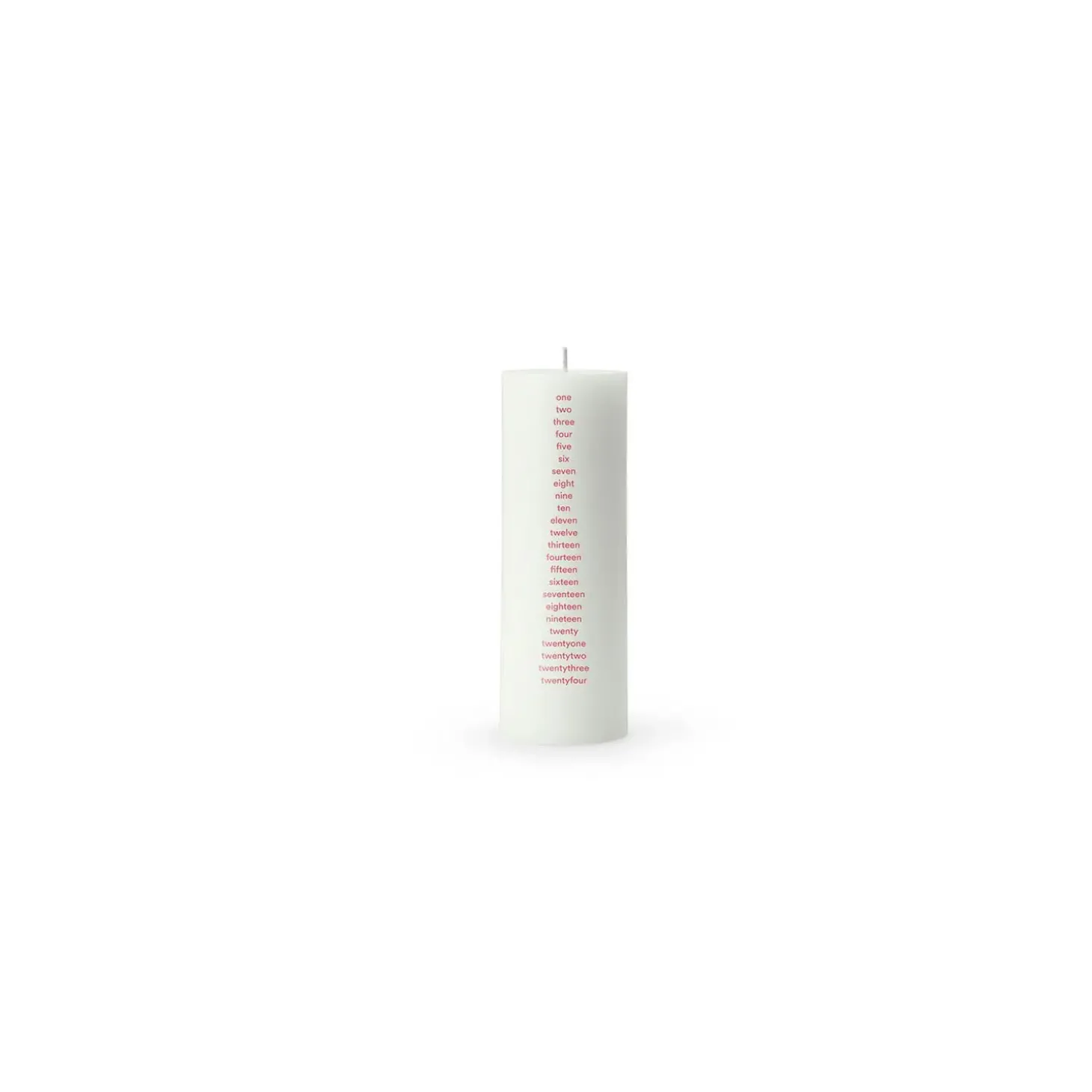 Normann Copenhagen - Kalenderlys - Lys Grøn - H20 x Ø7 cm