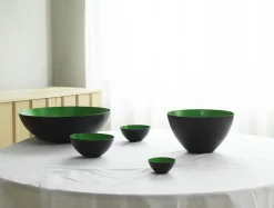 Normann Copenhagen Krenit Skål - Ø 12,5 cm - Grøn