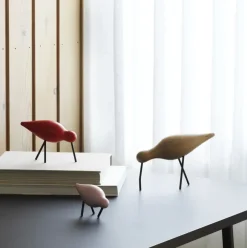 Normann Copenhagen - Shorebird Small - pink med sorte ben