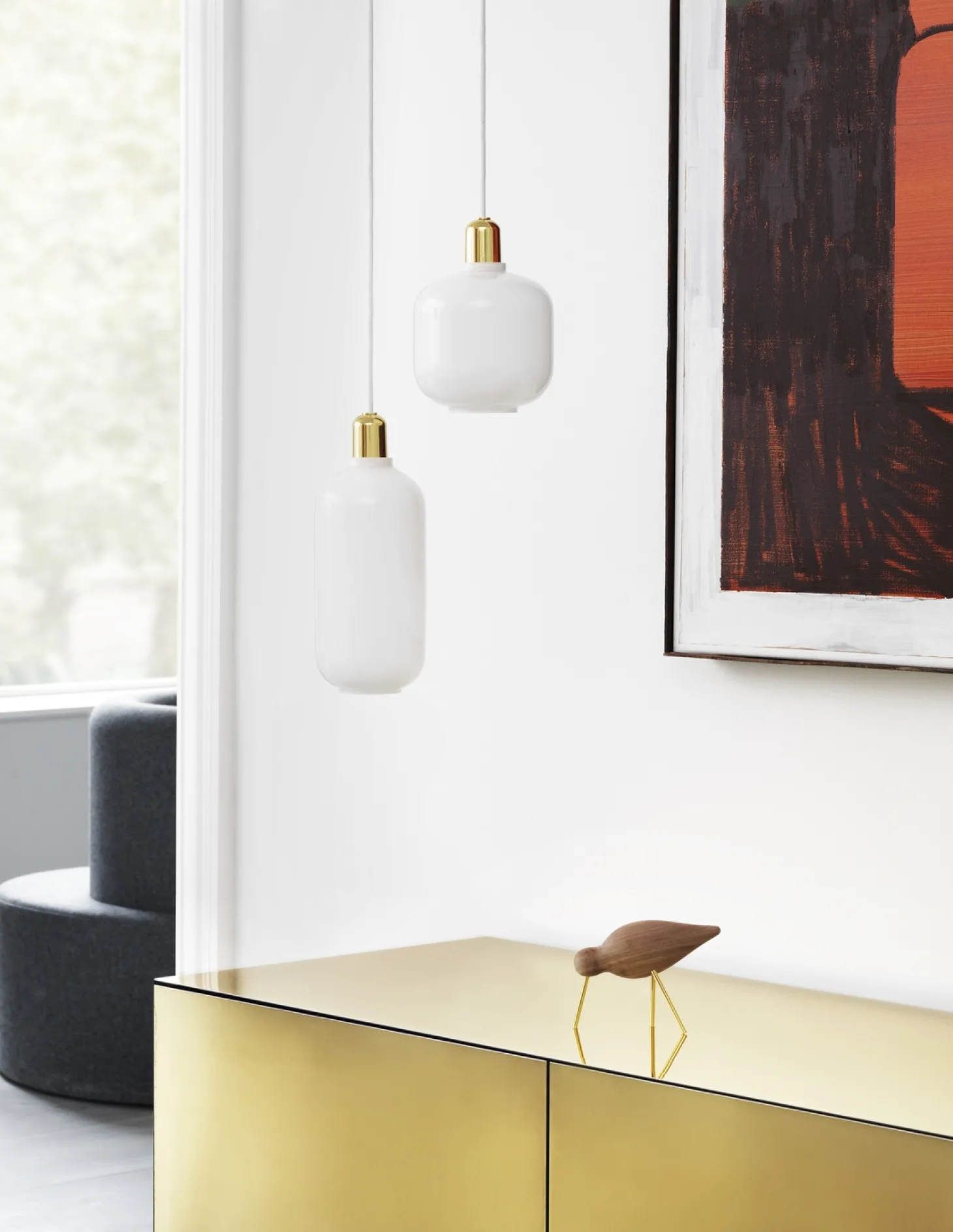 Normann Copenhagen - Shorebird Large Walnut