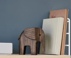 NovoForm - Baby Elefant, sortbejdset eg (Small)