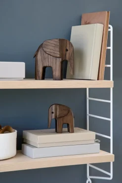 NovoForm - Baby Elefant, sortbejdset eg (Small)