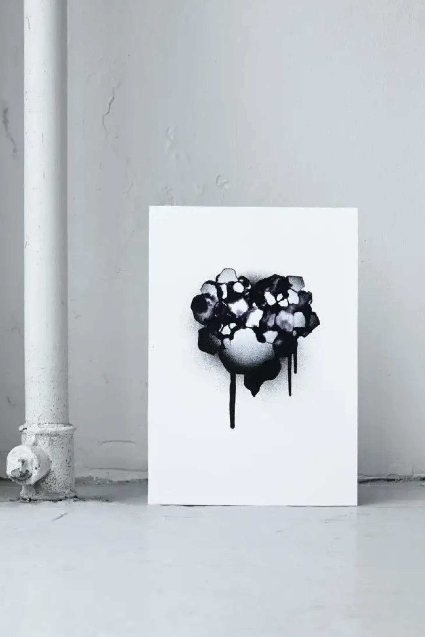 Paradisco Productions illustration - Tainted Heart plakat (A3)