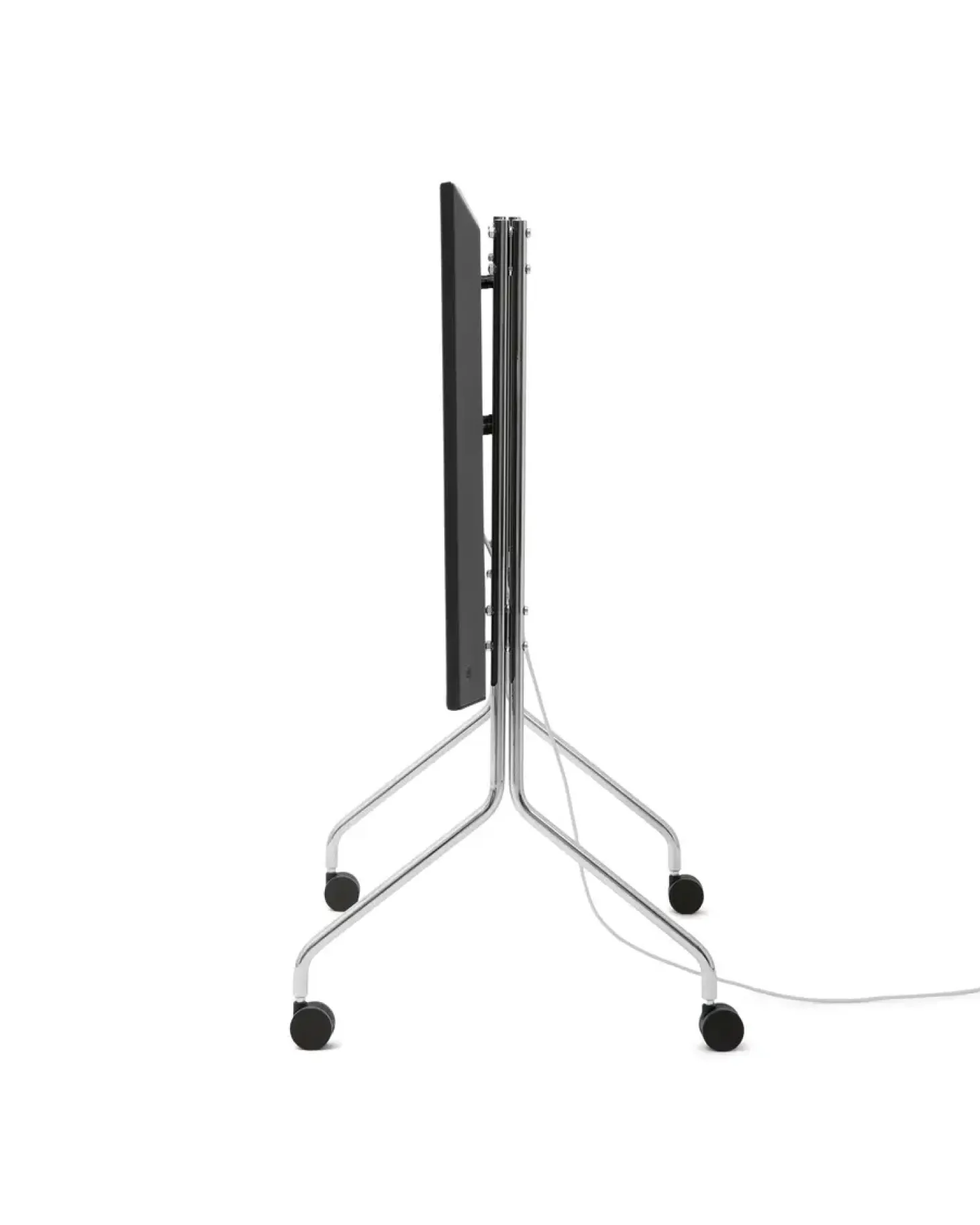 pedestal - TV-Stander - Moon Rollin - Chrome / Krom