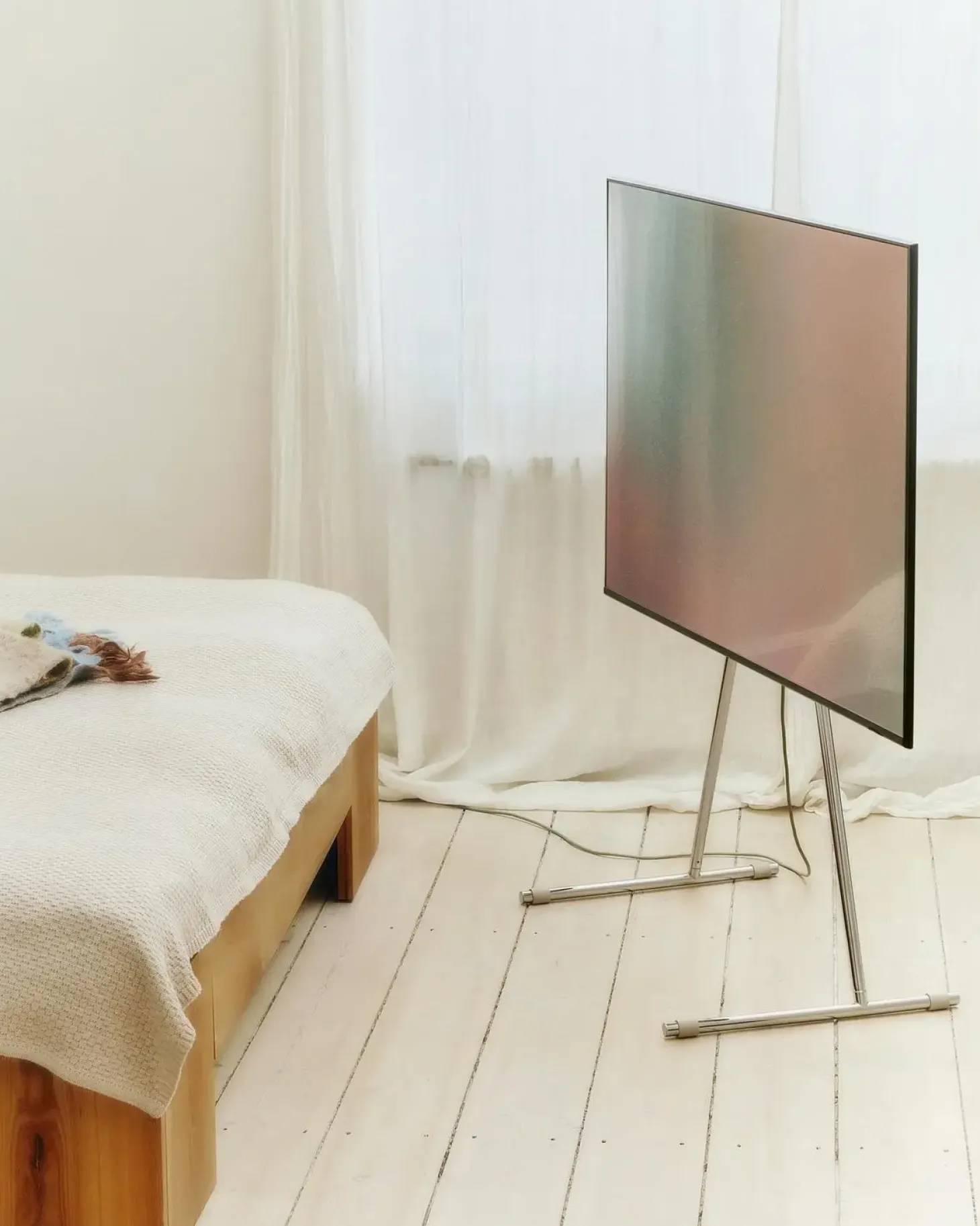 Pedestal - TV-Stander - Viva - Krom