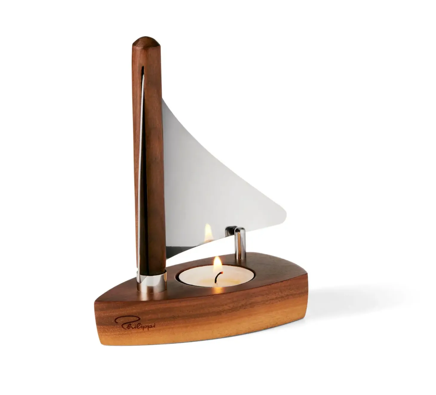 Philippi - Kogge tealight holder w/sail