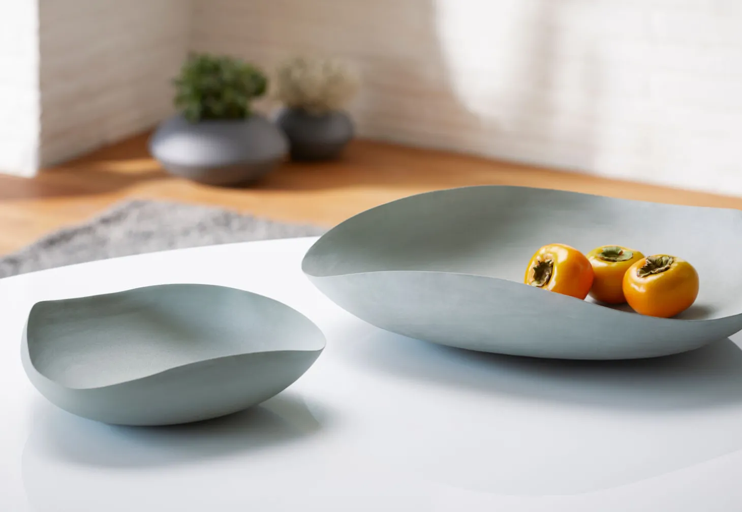 Philippi - Leaf bowl, light green S