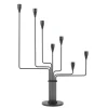 Piet Hein - Karlsvognen lysestage, H. 63 cm. - SORT