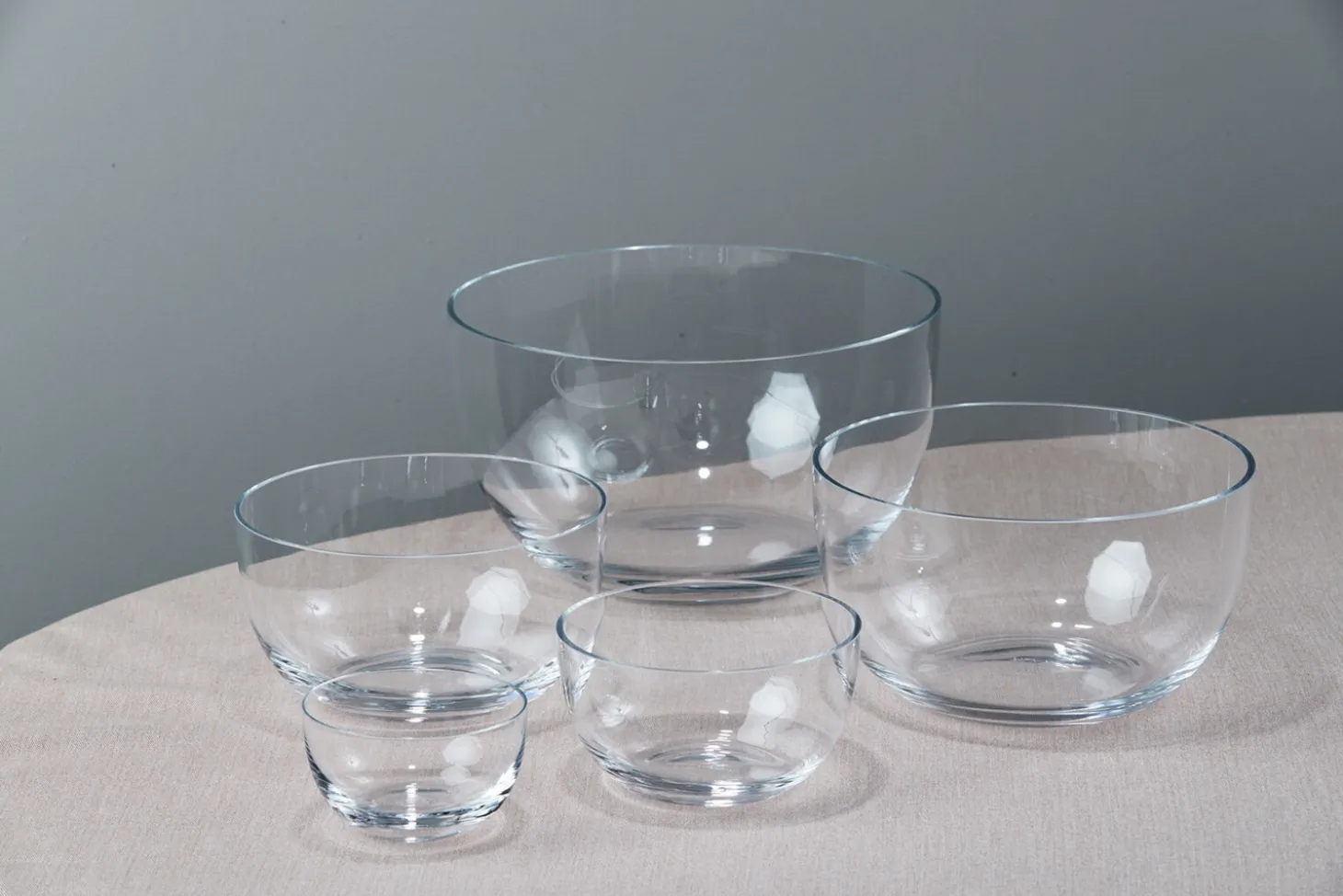 Piet Hein - Skål glas 26 cm - KLAR