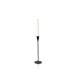 Piet Hein - SORT Lysestage Mars 14 cm