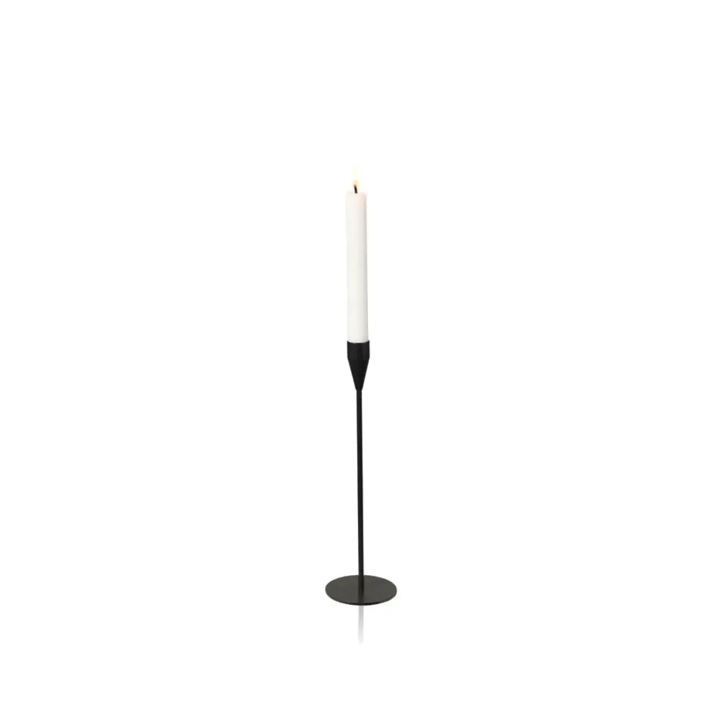 Piet Hein - SORT Lysestage Mars 14 cm